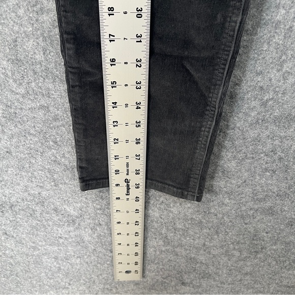 FLINT AND TINDER Men's Slim Fit Micro Corduroy Pants Dark Grey 33x30 - Picture 12 of 12